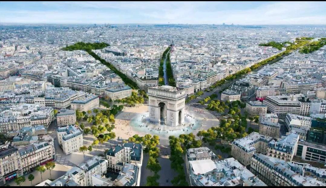 Metro A 2 Minutes Paris Centre Le Marais Apartment โรแมงวิลล์ ภายนอก รูปภาพ