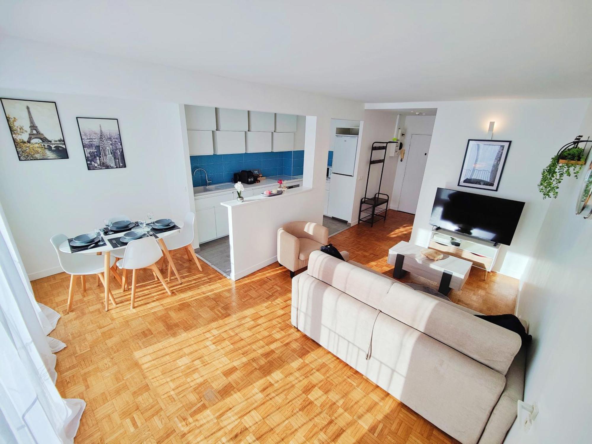 Metro A 2 Minutes Paris Centre Le Marais Apartment โรแมงวิลล์ ภายนอก รูปภาพ